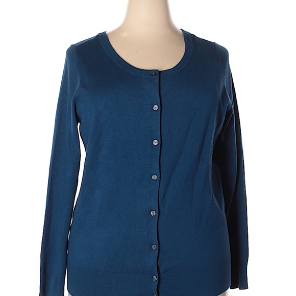 navy blue cardigan sweater